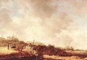 GOYEN, Jan van Landscape with Dunes dxg oil on canvas